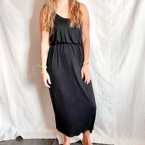 Black Spaghetti Strap Dress Medium